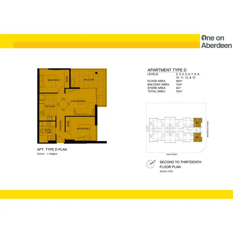Floorplan of Homely apartment listing, 91/15 Aberdeen Street, Perth WA 6000