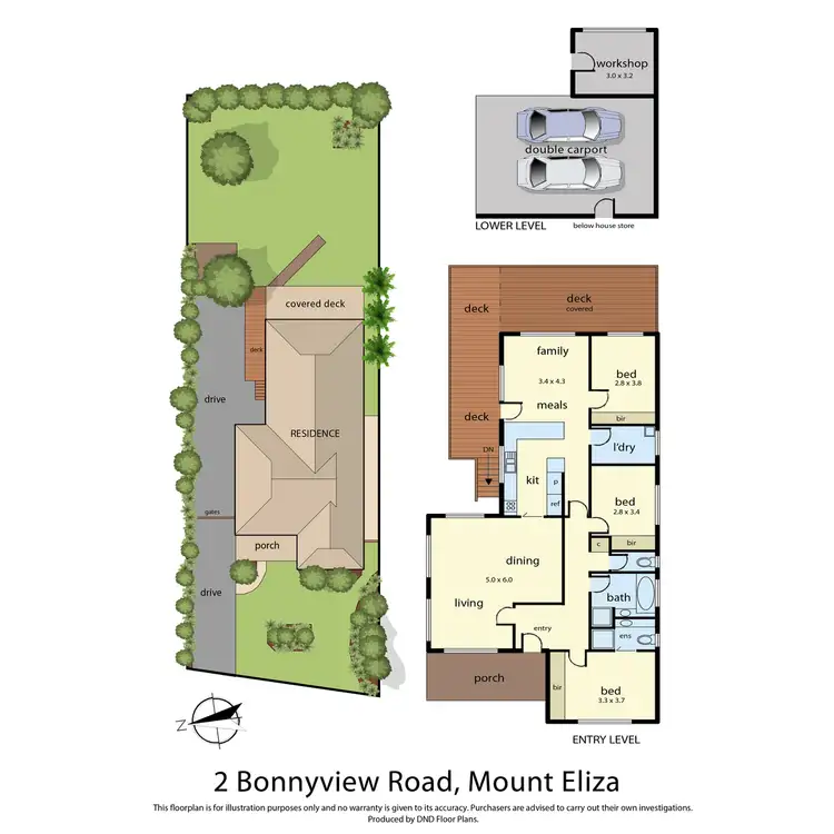 Floorplan of Homely house listing, 2 Bonnyview Road, Mount Eliza VIC 3930