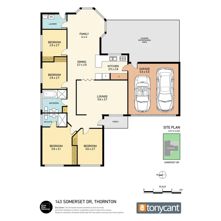 Floorplan of Homely house listing, 143 Somerset Drive, Thornton NSW 2322