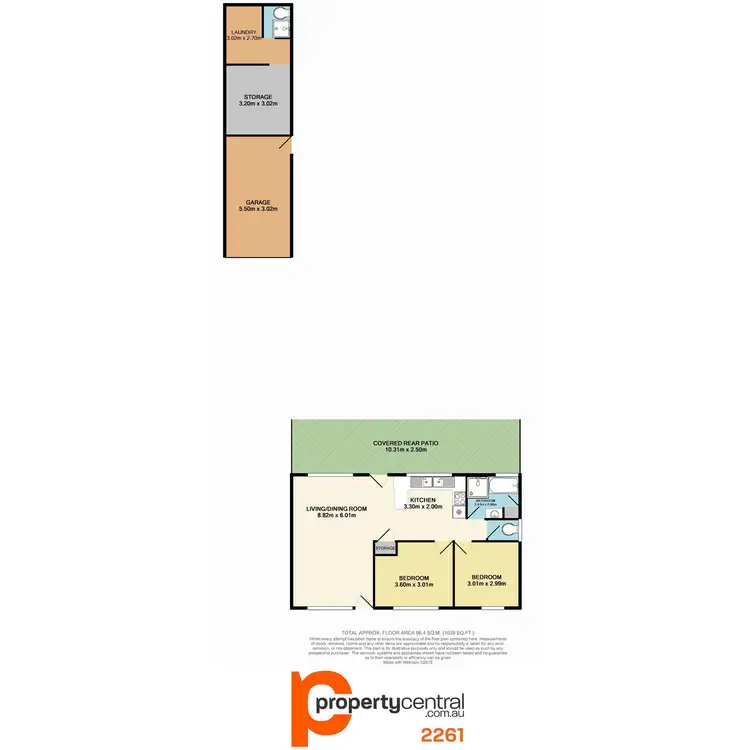 Floorplan of Homely house listing, 347 Lakedge Avenue, Berkeley Vale NSW 2261