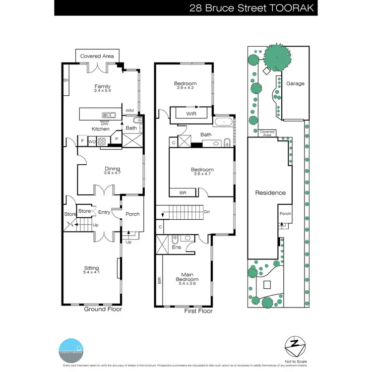 Floorplan of Homely house listing, 28 Bruce Street, Toorak VIC 3142