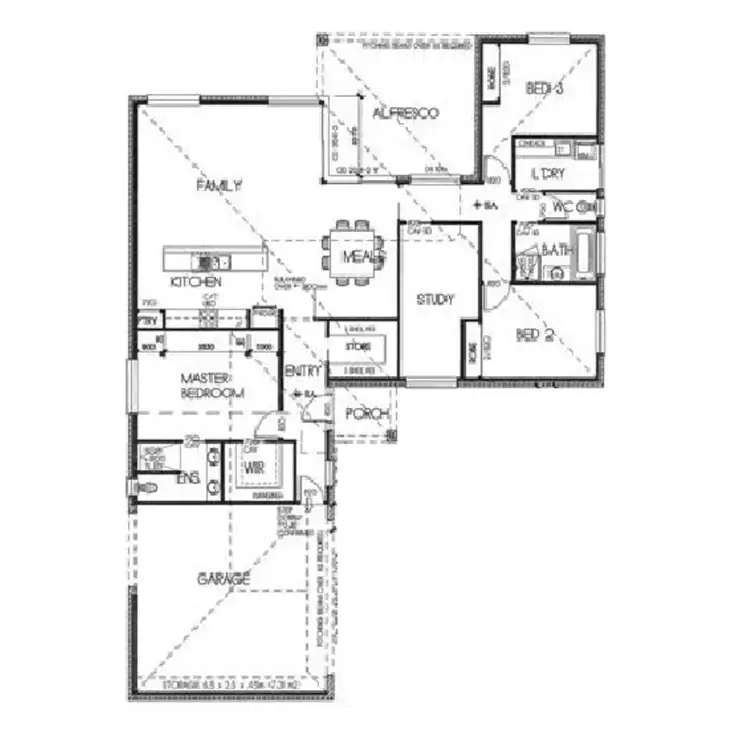 Floorplan of Homely townhouse listing, 1/143 Breed Street, Traralgon VIC 3844