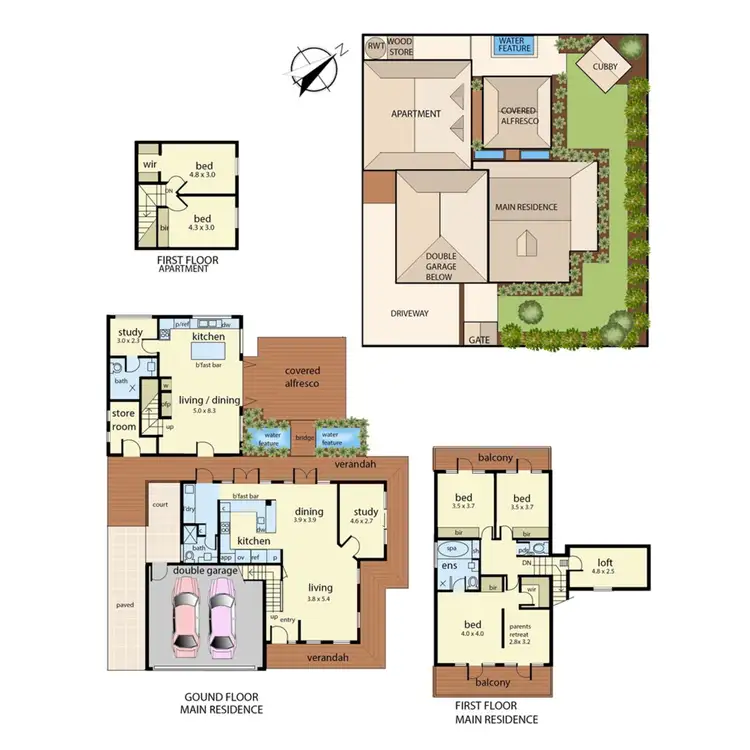 Floorplan of Homely house listing, 11 Moonah Way, Mount Martha VIC 3934