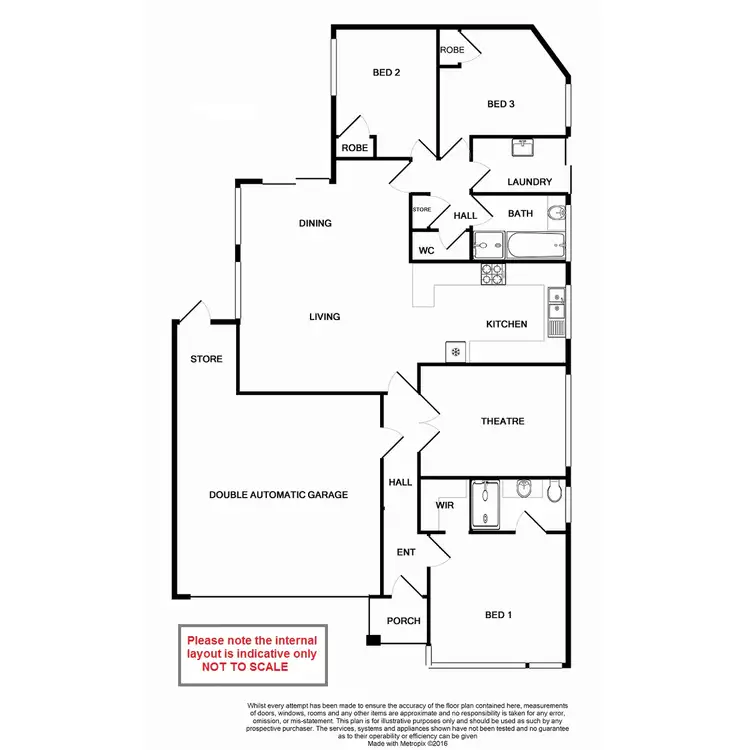 Floorplan of Homely villa listing, 12B Westbourne Way, Lynwood WA 6147