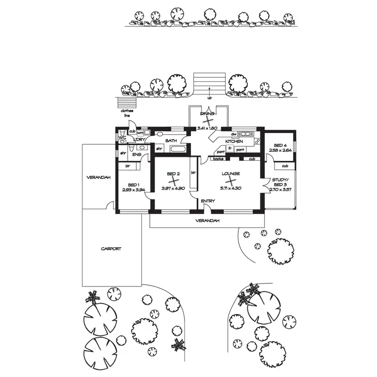 Floorplan of Homely house listing, 3 Sturt Valley Road, Stirling SA 5152