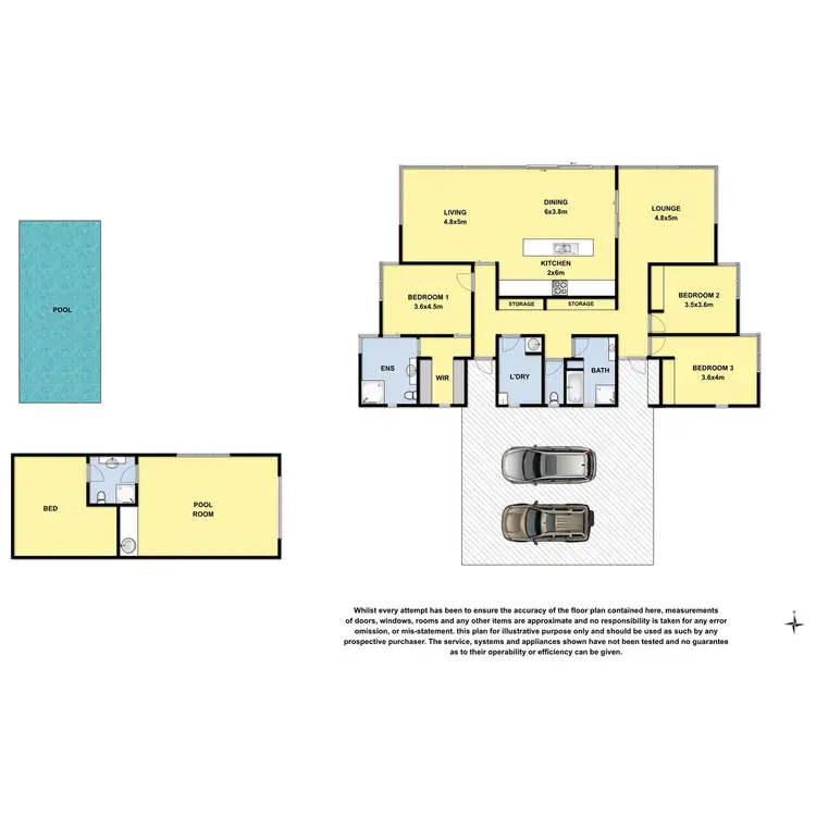 Floorplan of Homely house listing, 15 Beechy Court, Elliminyt VIC 3250