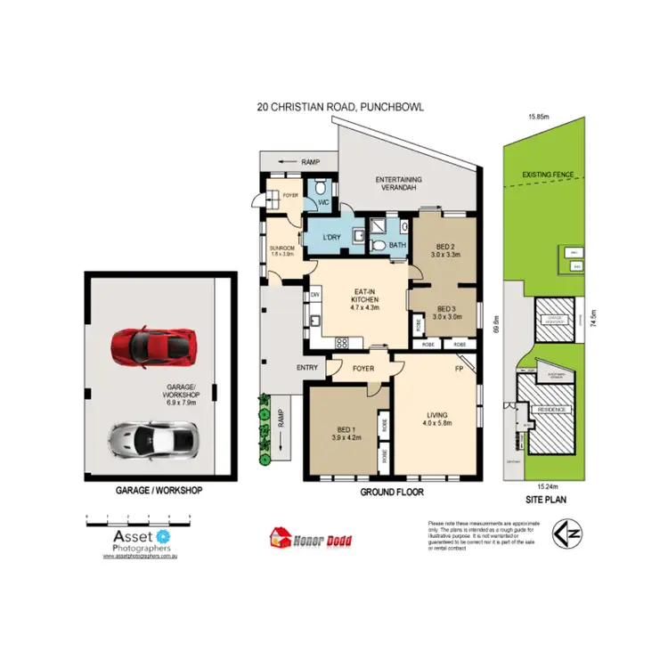 Floorplan of Homely house listing, 20 Christian Road, Punchbowl NSW 2196