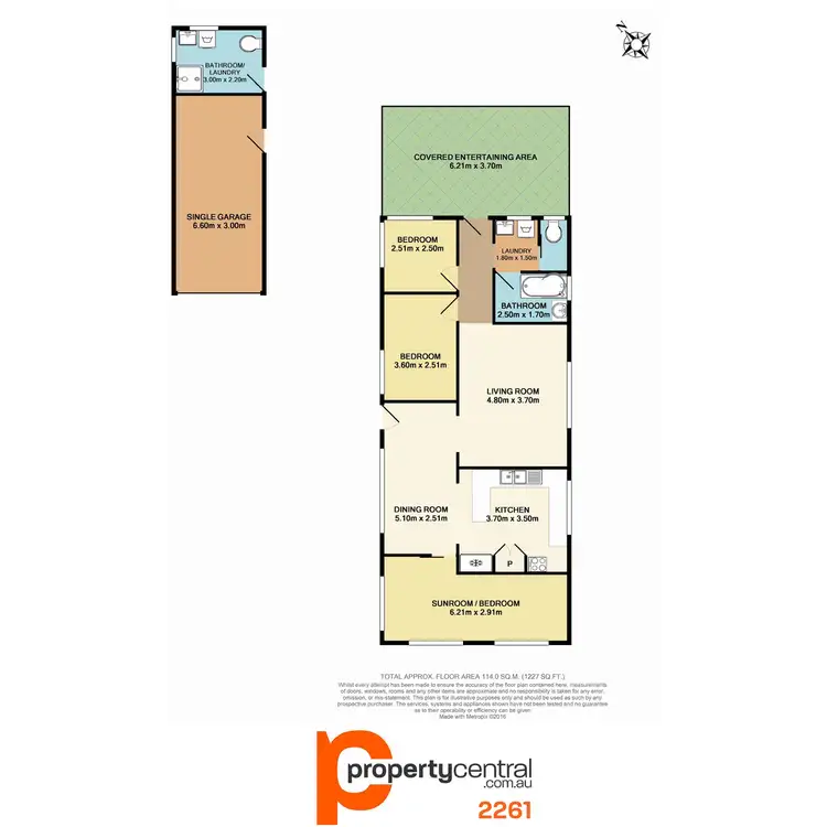 Floorplan of Homely house listing, 70 Oakland Avenue, The Entrance NSW 2261