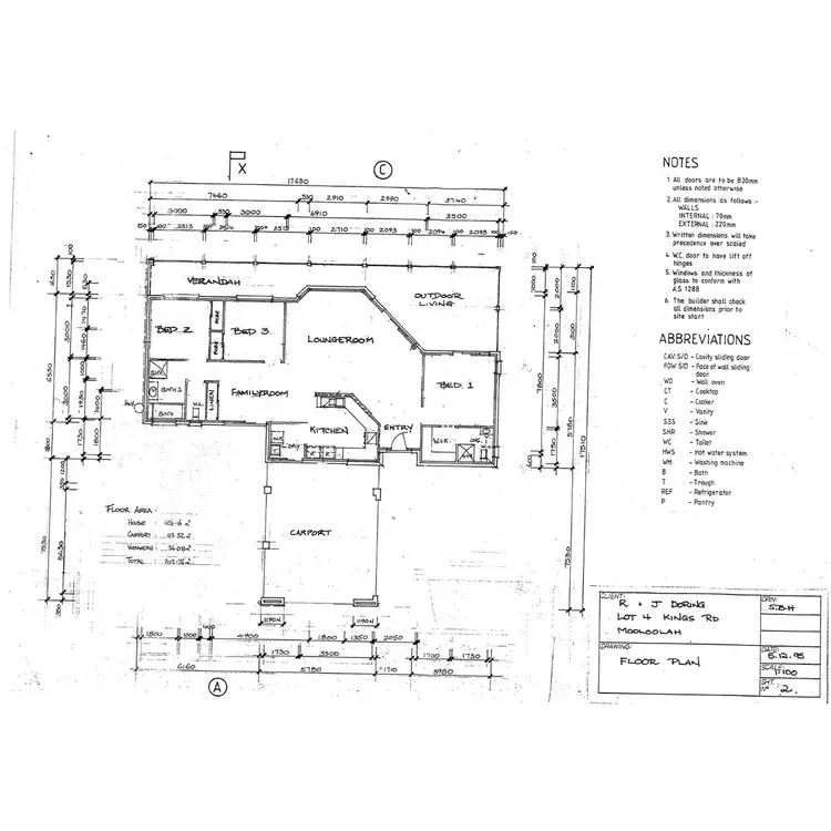 Floorplan of Homely rural property listing, 223 King Road, Mooloolah Valley QLD 4553