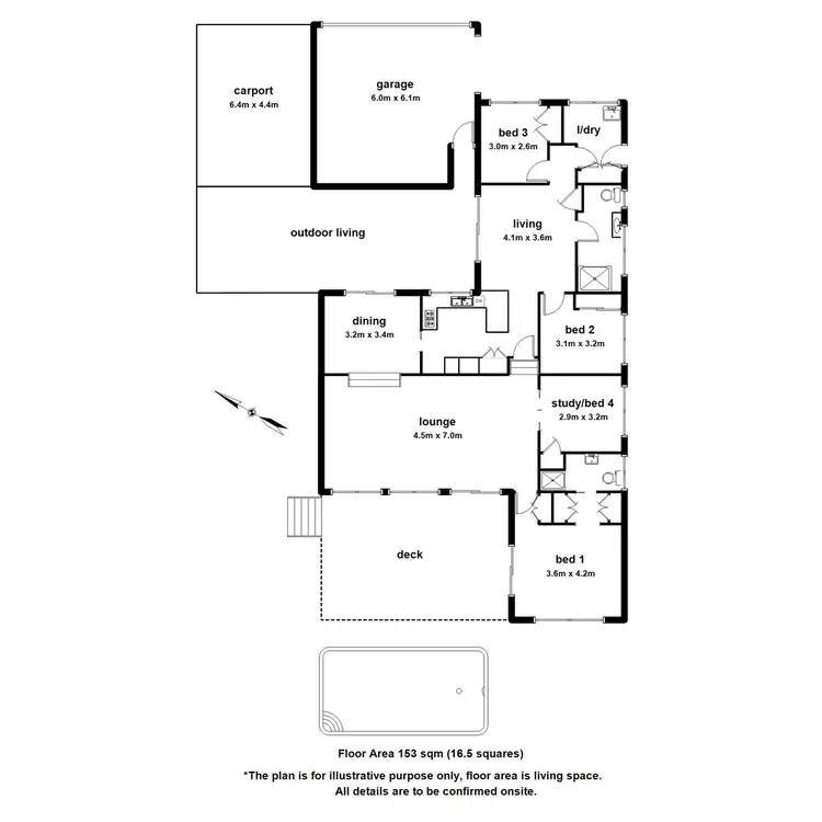 Floorplan of Homely house listing, 74 Emerald Monbulk, Emerald VIC 3782