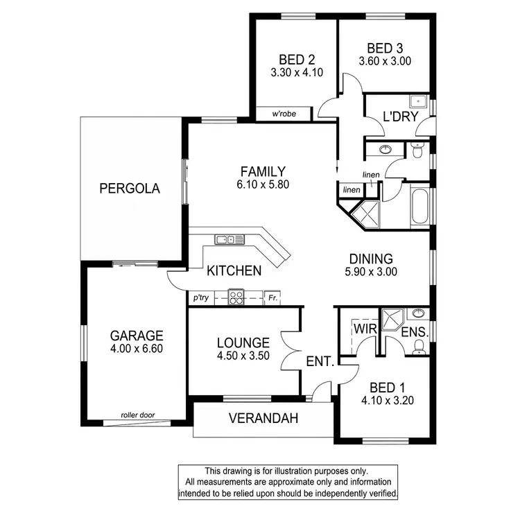 Floorplan of Homely house listing, 17 Patricia Court, Mount Gambier SA 5290