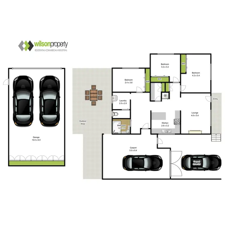 Floorplan of Homely house listing, 47 Garibaldi Street, Traralgon VIC 3844