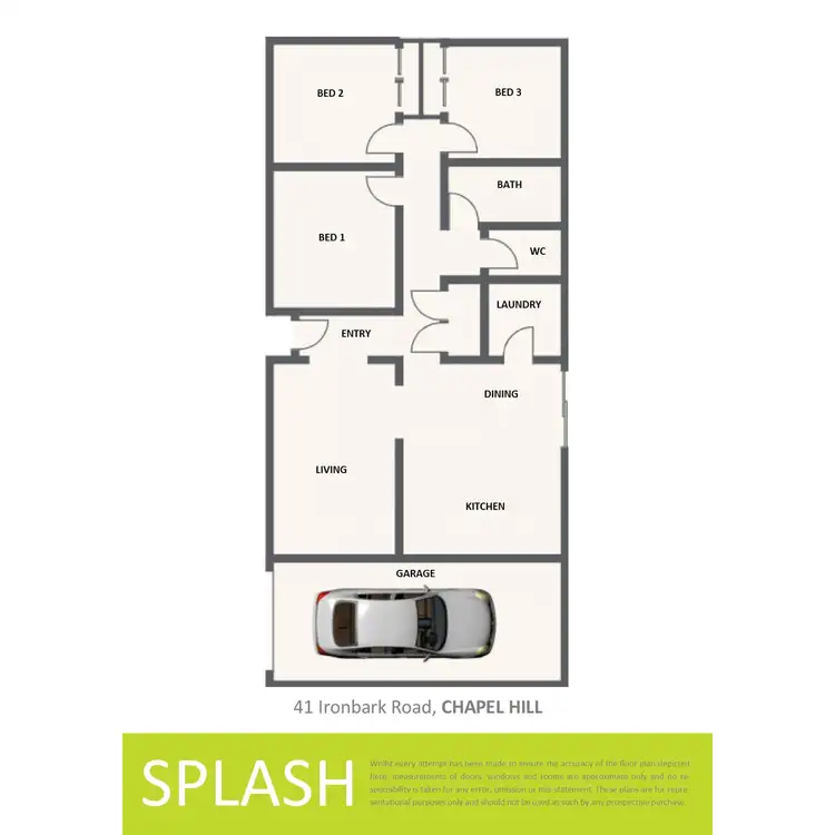 Floorplan of Homely house listing, 41 Ironbark Road, Chapel Hill QLD 4069