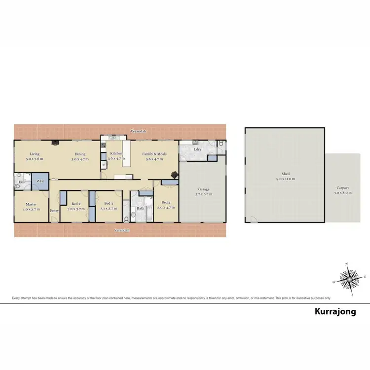 Floorplan of Homely rural property listing, 868 Comleroy Road, Kurrajong NSW 2758