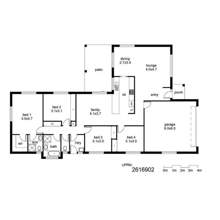 Floorplan of Homely house listing, Address available on request