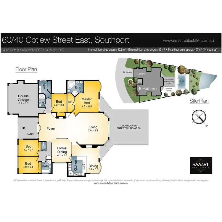 Floorplan of Homely house listing, 60/40 Cotlew Street E, Southport QLD 4215