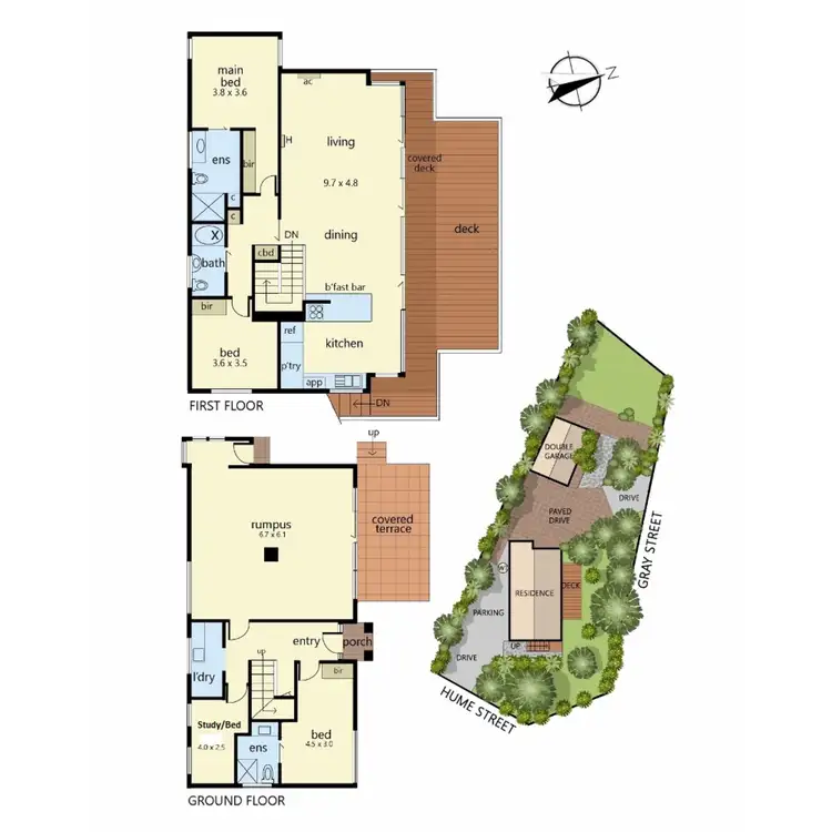Floorplan of Homely house listing, 13 Hume Street, Mount Martha VIC 3934