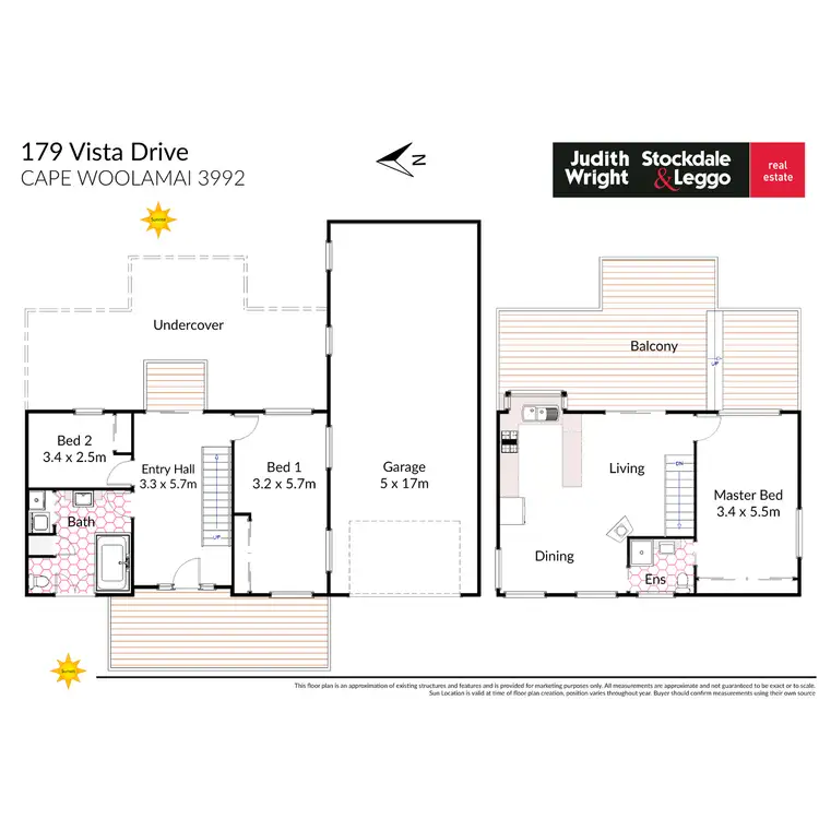 Floorplan of Homely house listing, 179 Vista Drive, Cape Woolamai VIC 3925