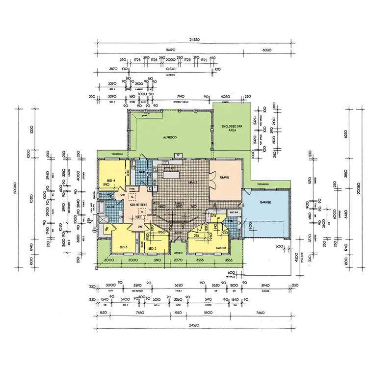Floorplan of Homely house listing, 81 Sovereign Drive, Wurruk VIC 3850