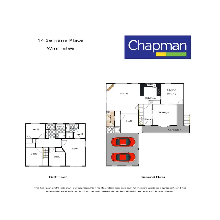 Floorplan of Homely house listing, 14 Semana Place, Winmalee NSW 2777