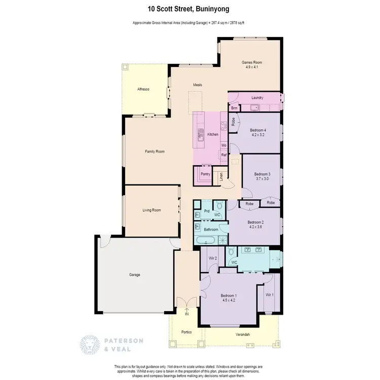 Floorplan of Homely house listing, 10 Scott Street, Buninyong VIC 3357