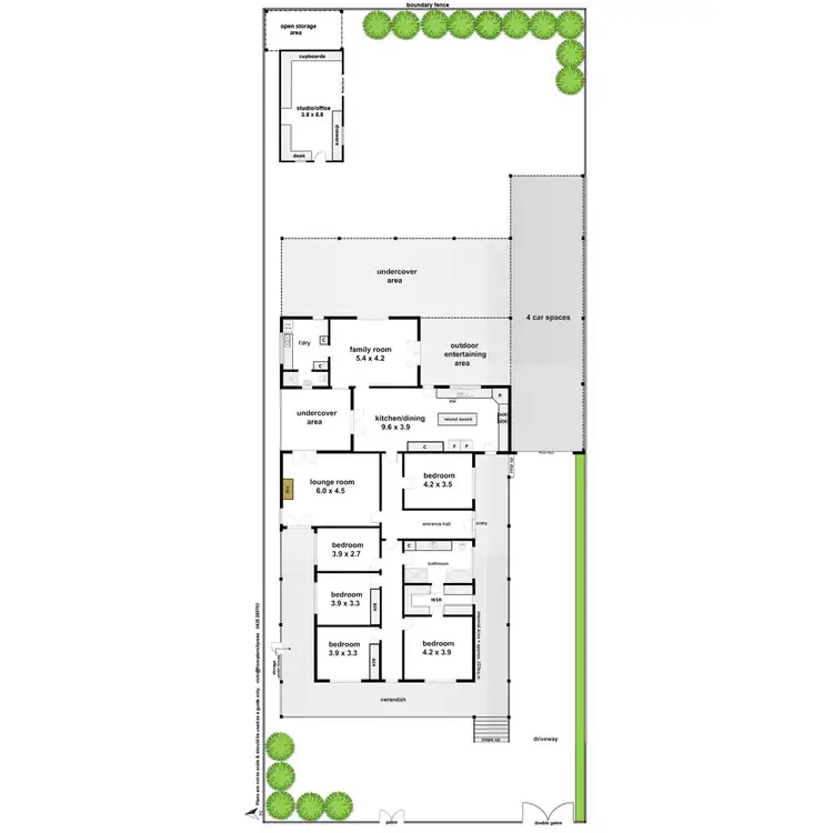 Floorplan of Homely house listing, 13 Hely Avenue, Turvey Park NSW 2650