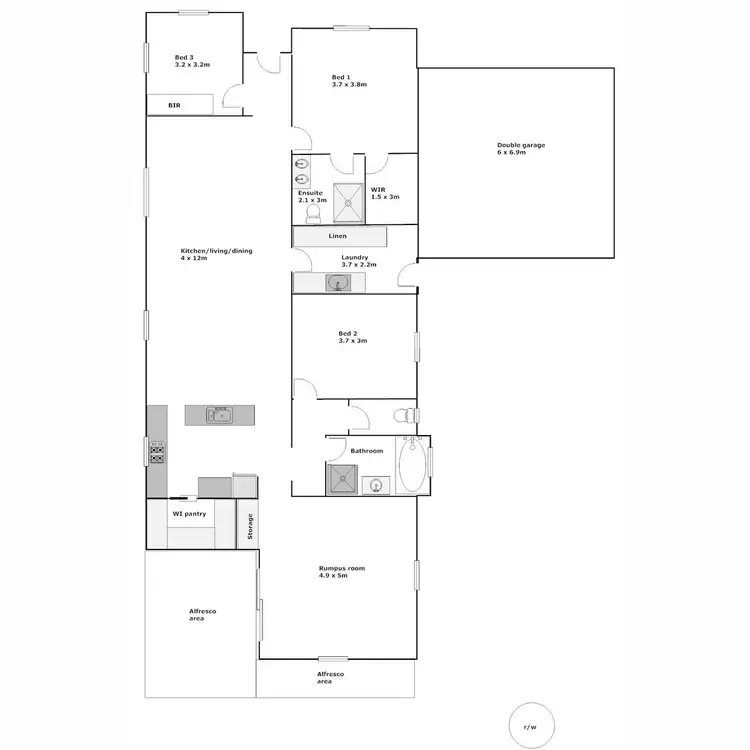 Floorplan of Homely house listing, 2 Emerald Court, Port Lincoln SA 5606