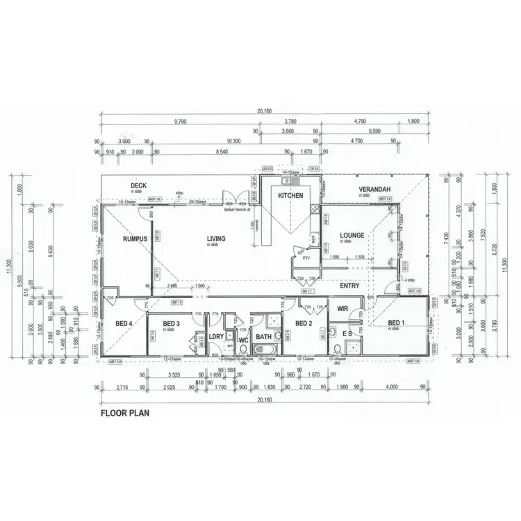 Floorplan of Homely house listing, 296 Tugrah Road, Tugrah TAS 7310