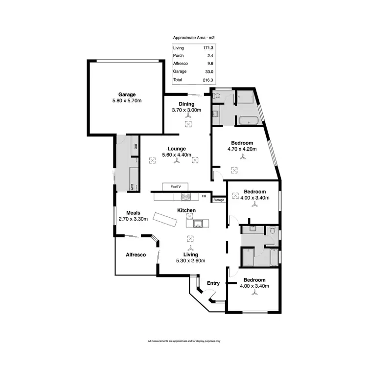 Floorplan of Homely house listing, 48 South Pacific Drive, Seaford Meadows SA 5169