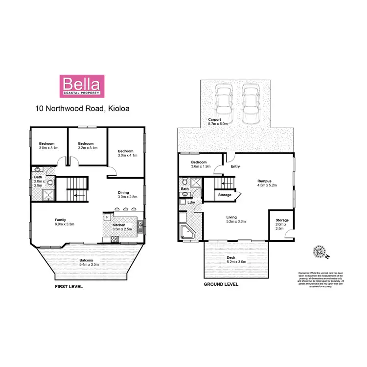 Floorplan of Homely house listing, 10 Northwood Drive, Kioloa NSW 2539