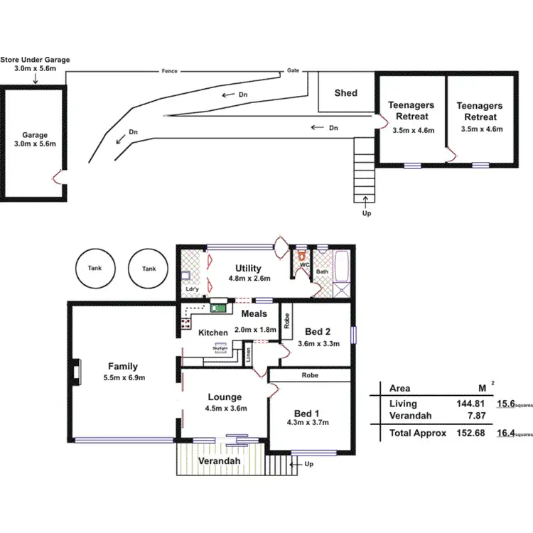 Floorplan of Homely house listing, Address available on request