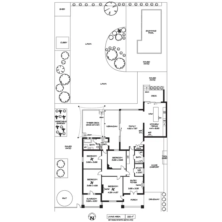 Floorplan of Homely house listing, 1 Trevorten Avenue, Glenunga SA 5064