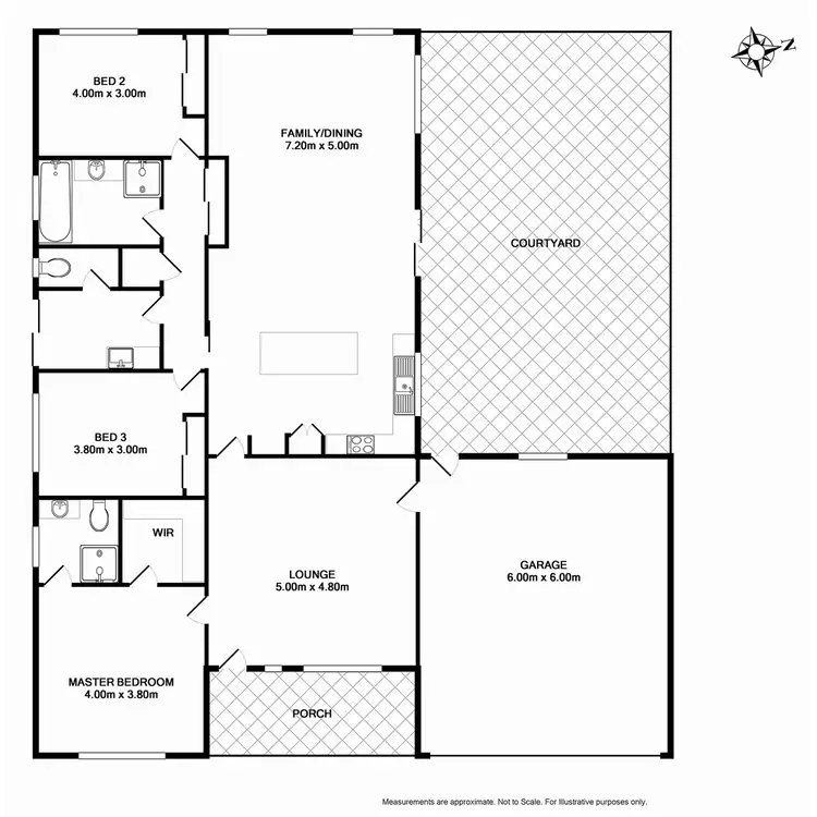 Floorplan of Homely house listing, 12A Riverview Road, Benalla VIC 3672