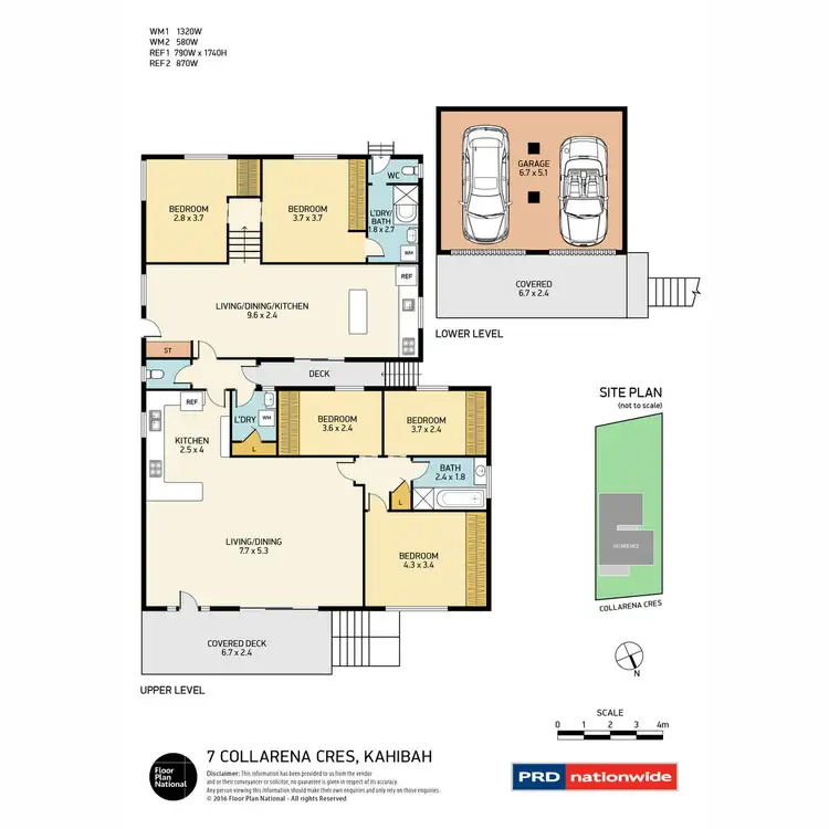 Floorplan of Homely house listing, 7 Collarena Crescent, Kahibah NSW 2290
