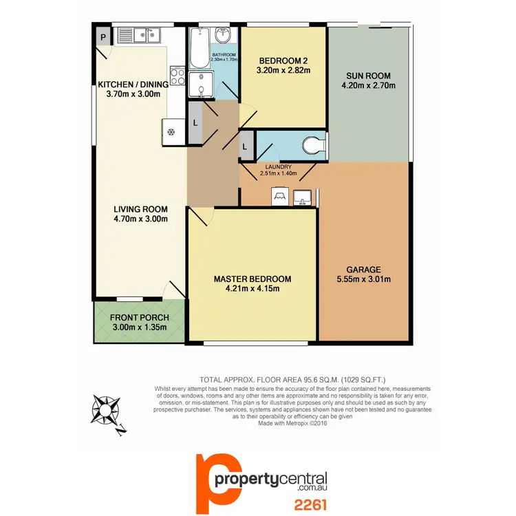 Floorplan of Homely house listing, 22 Robertson Road, Killarney Vale NSW 2261