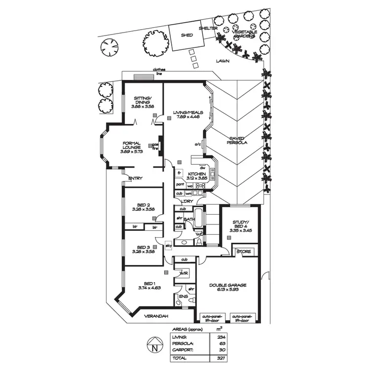Floorplan of Homely house listing, 7 Spring Water Court, Athelstone SA 5076