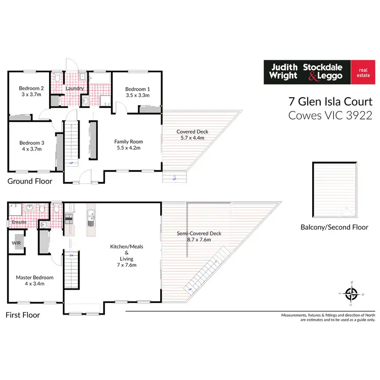 Floorplan of Homely house listing, 7 Glen Isla Court, Cowes VIC 3922