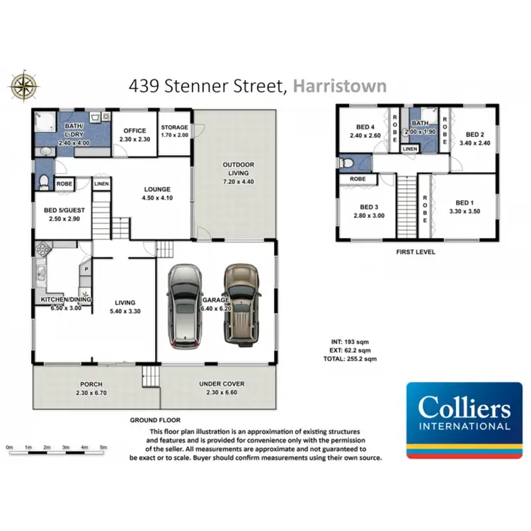 Floorplan of Homely house listing, 439 Stenner Street, Harristown QLD 4350