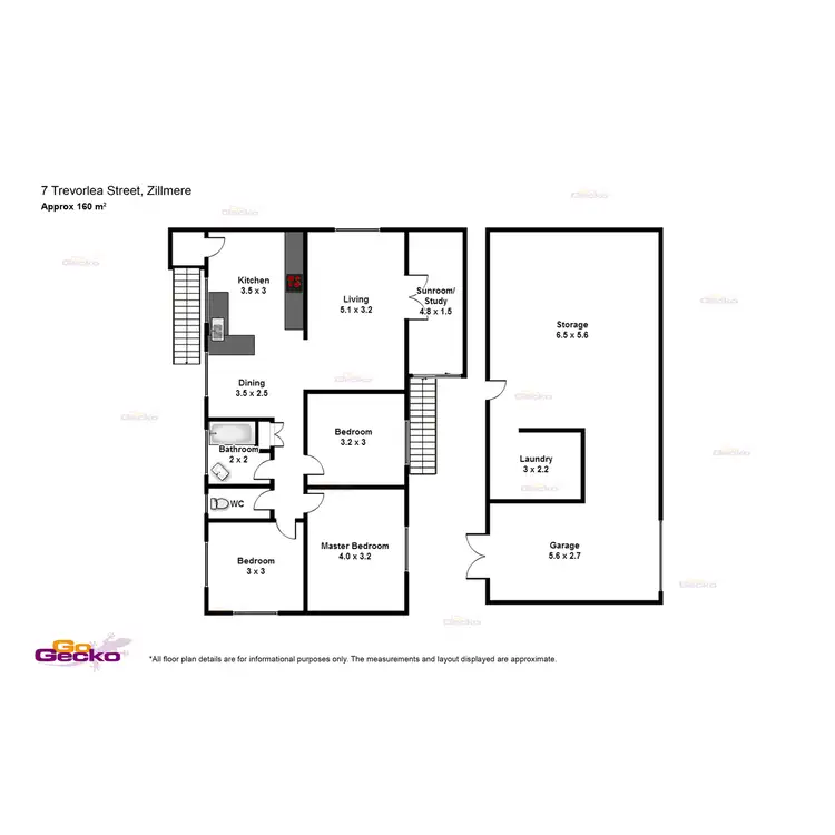 Floorplan of Homely house listing, 7 Trevorlea Street, Zillmere QLD 4034