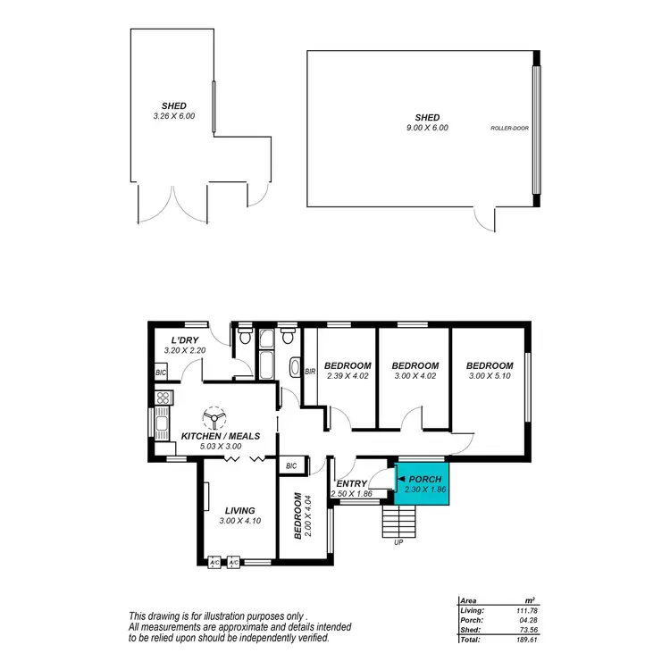 Floorplan of Homely house listing, 3 Stewart Street, South Brighton SA 5048