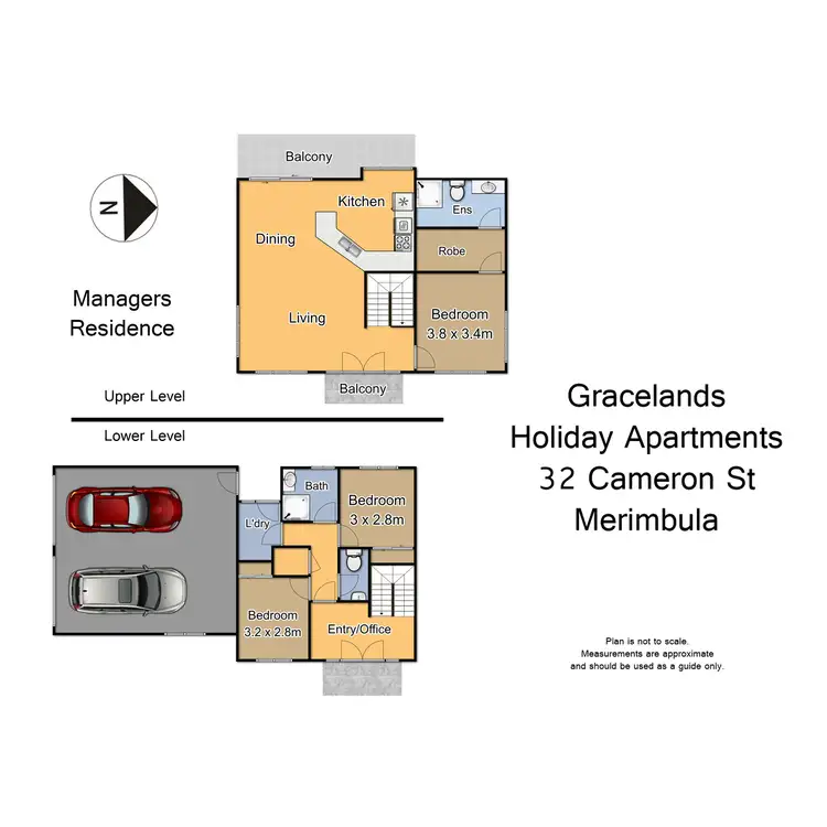 Floorplan of Homely townhouse listing, 8/32-34 Munn Street, Merimbula NSW 2548
