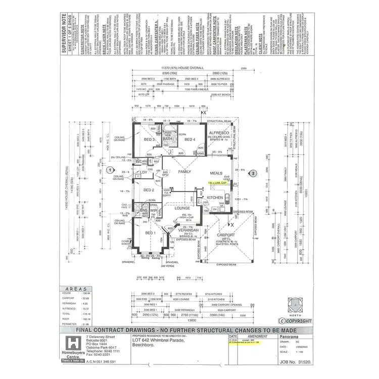 Floorplan of Homely house listing, 23 Whimbrel Parade, Bennett Springs WA 6063