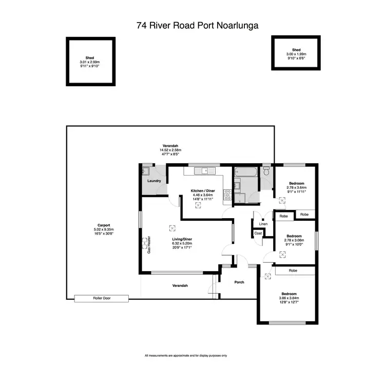 Floorplan of Homely house listing, 74 River Road, Port Noarlunga SA 5167