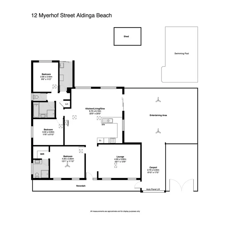 Floorplan of Homely house listing, 12 Myerhoff Street, Aldinga Beach SA 5173