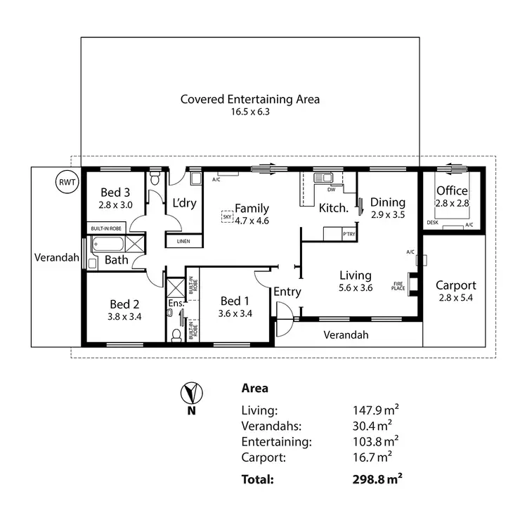 Floorplan of Homely house listing, 497 Riverside Road, Strathalbyn SA 5255