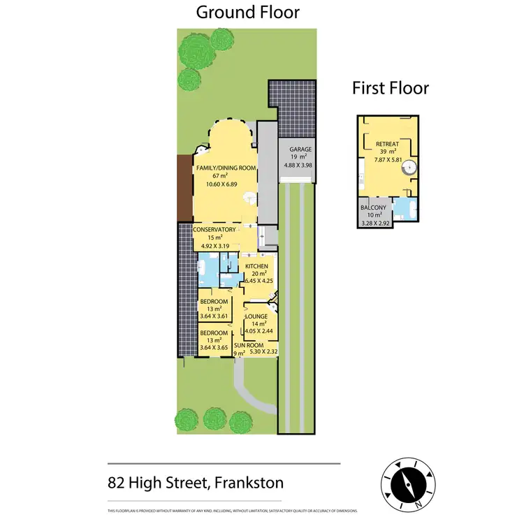 Floorplan of Homely house listing, 82 High Street, Frankston VIC 3199