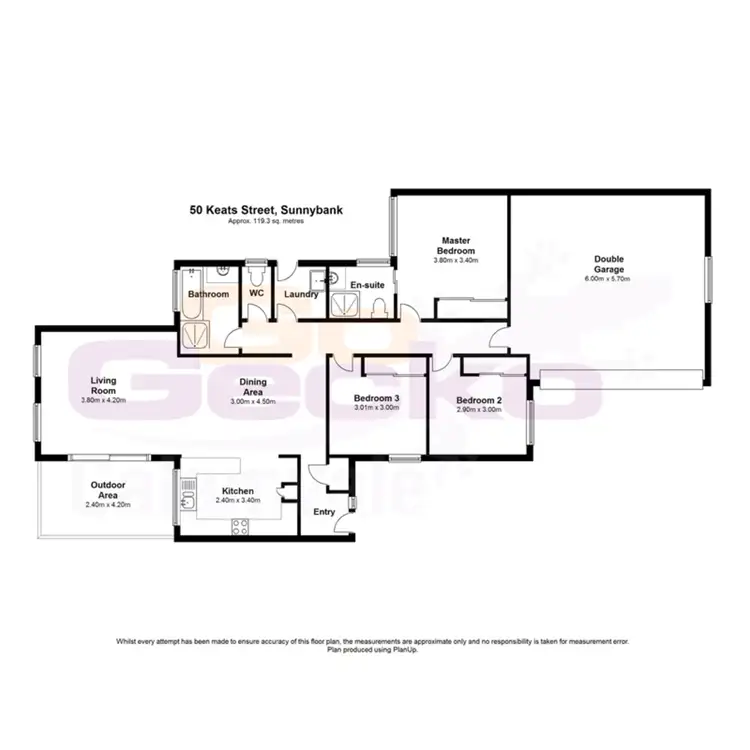 Floorplan of Homely house listing, 50 Keats Street, Sunnybank QLD 4109