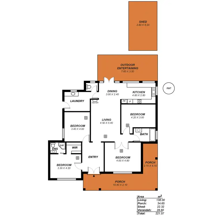 Floorplan of Homely house listing, 618 Greenhill Road, Burnside SA 5066