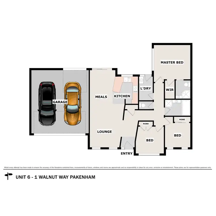 Floorplan of Homely house listing, 6/1 Walnut Way, Pakenham VIC 3810