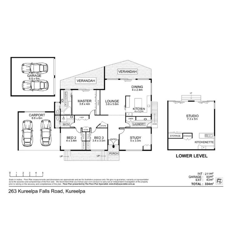 Floorplan of Homely house listing, 263 Kureelpa Falls Road, Kureelpa QLD 4560
